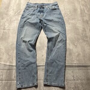 Levi's 541 Athletic Taper Jeans Mens 33x32 Light Wash Blue Stretch Denim Pants